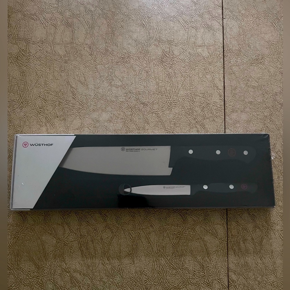 Wüsthof Gourmet Chef's & Utility Knives, Set of 2